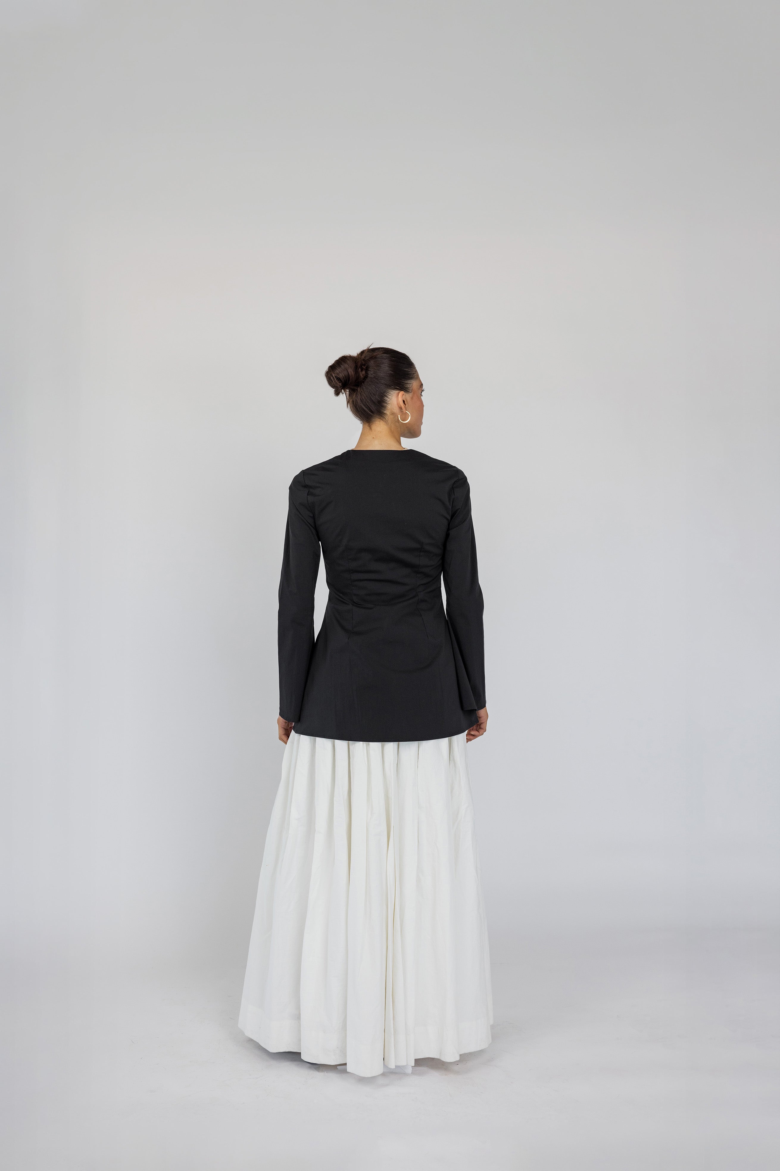 Two Way Zip Top Black - Image 4