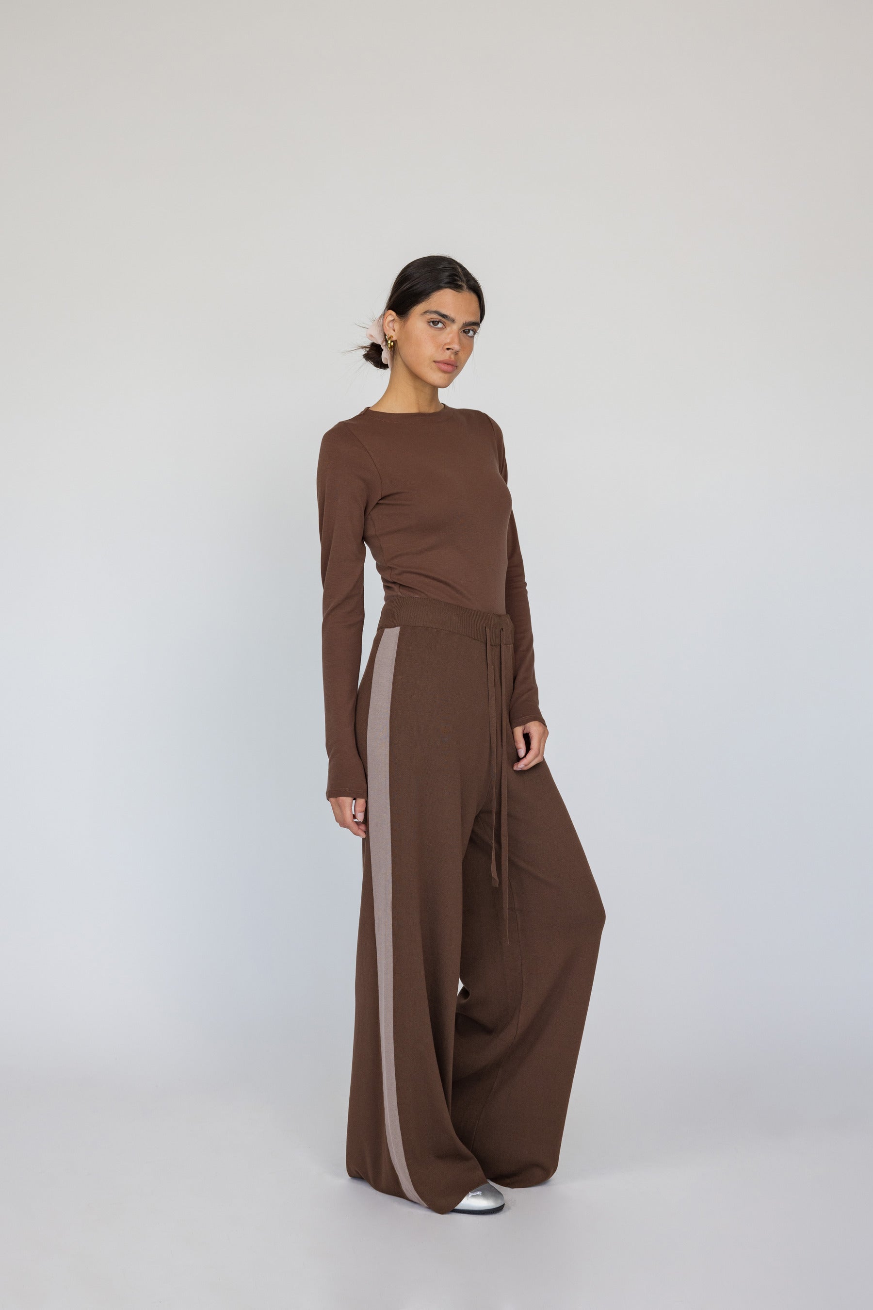 Sport Stripe Pant Oak - Image 1