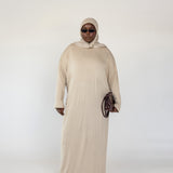 Boxy Knit Dress Oat