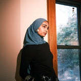 Asymmetrical Long Sleeve Top Black