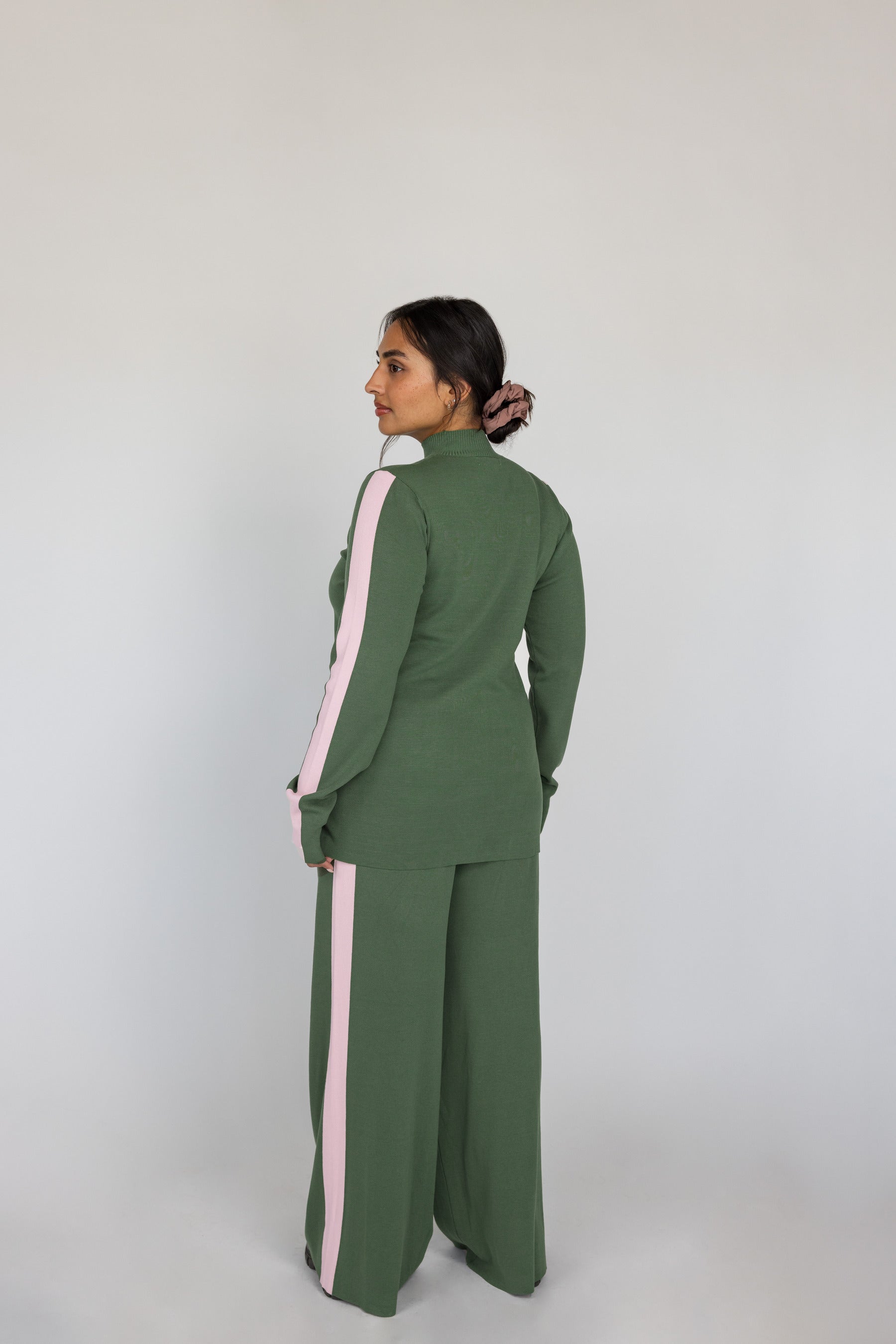 Sport Stripe Pant Olive - Image 10