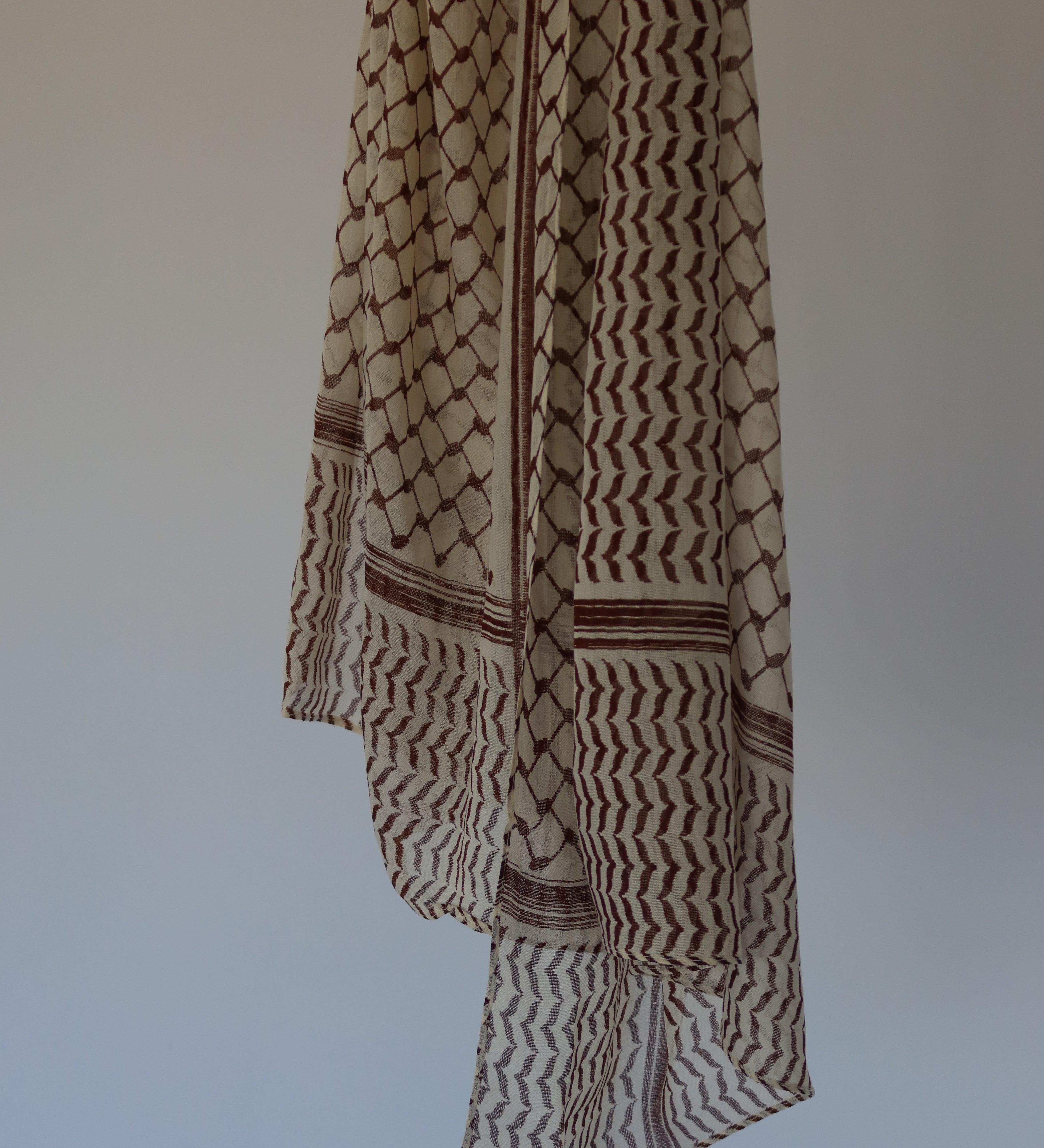 SAMPLE - Brown Kuffiyeh