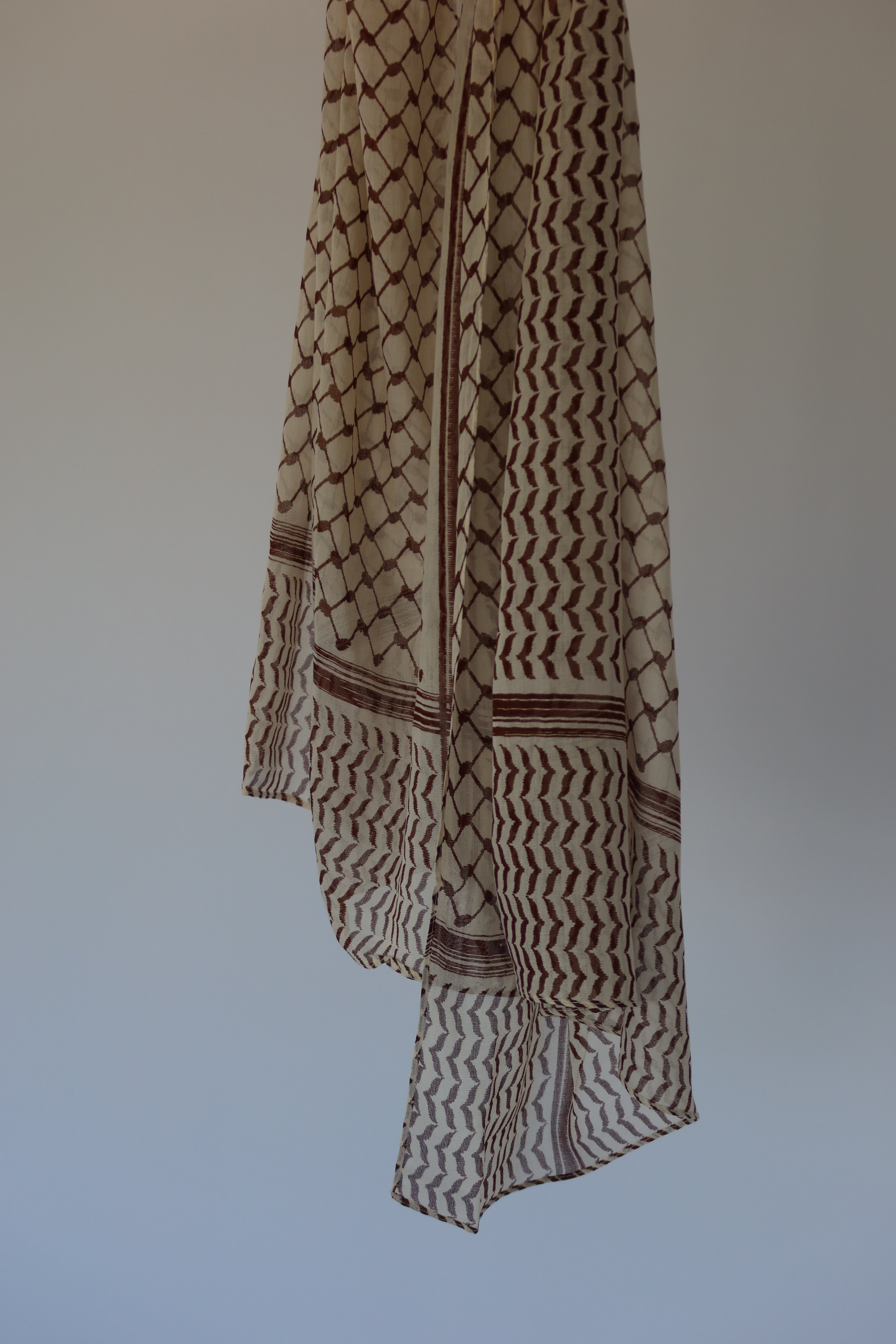SAMPLE - Brown Kuffiyeh - Image 1