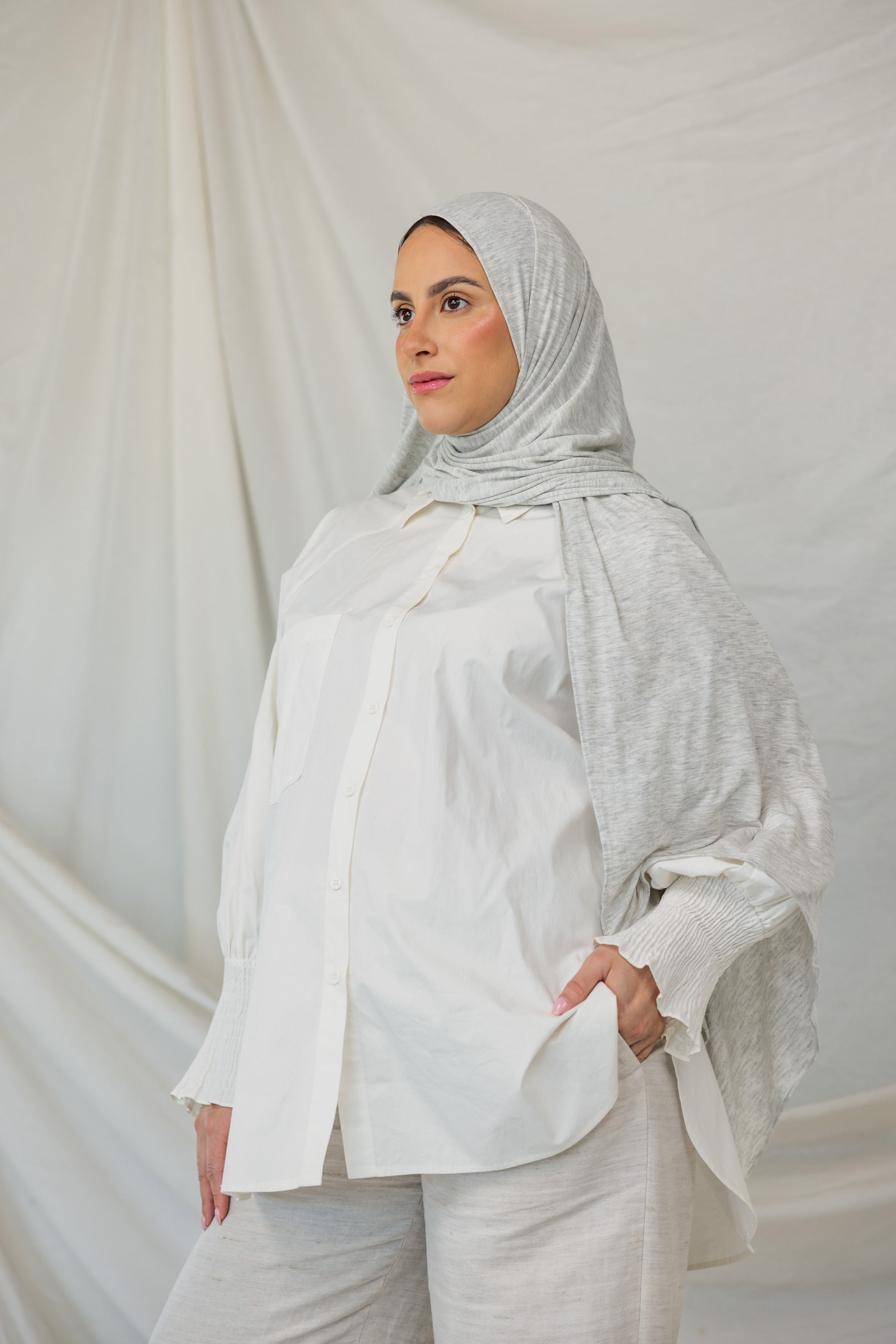 Marble Grey Jersey Lite - Image 3