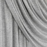 Marble Grey Jersey Lite fabric swatch against white backdrop, showing its cool-toned light grey color and smooth jersey finish.