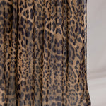 Product image featuring leopard print hijab.