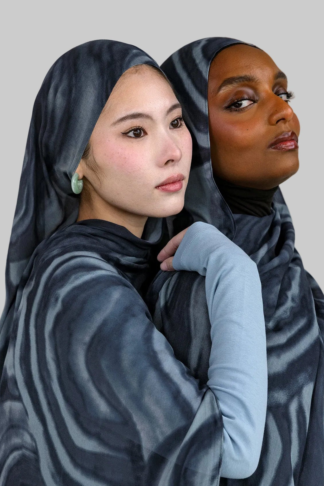 Soft printed hijab with breathable texture and long-lasting comfort.