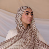 brown kuffiyeh