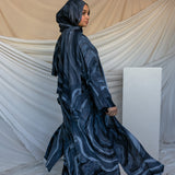 navy sediment abaya