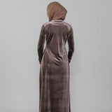 Velvet Dress Mink