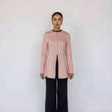 Two Way Zip Top Rose