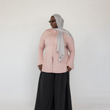 Two Way Zip Top Rose