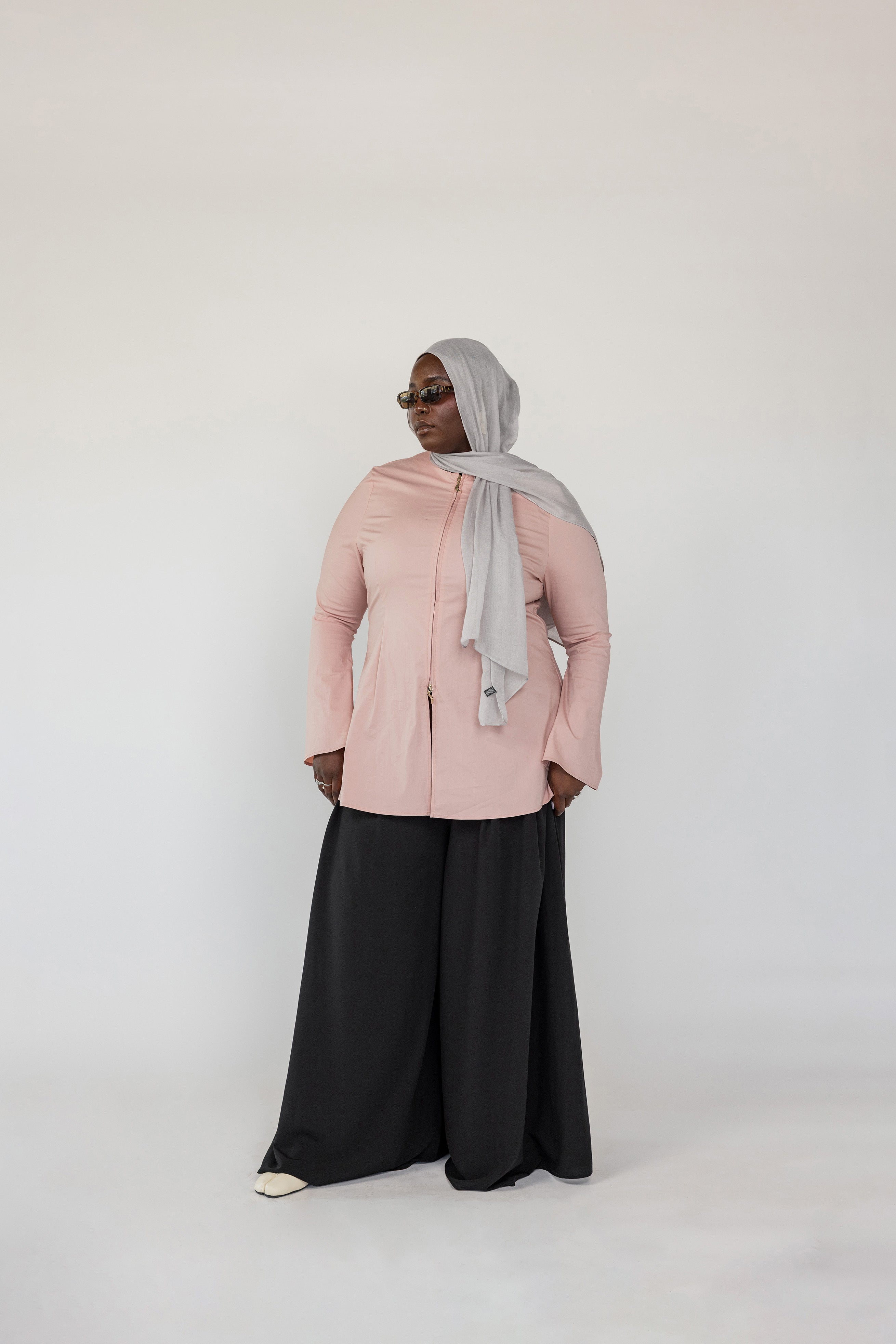 Two Way Zip Top Rose - Image 6