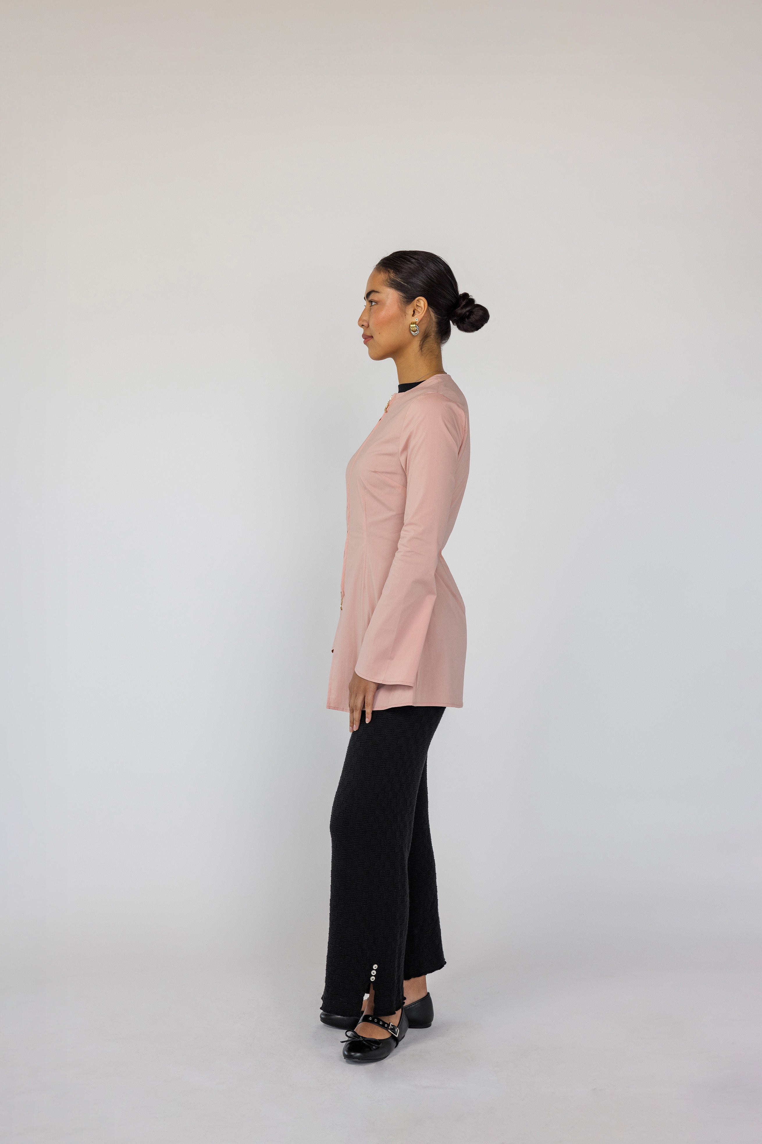 Two Way Zip Top Rose - Image 4