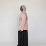 Two Way Zip Top Rose