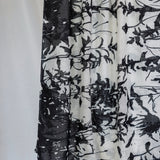 black and white shadow blossom