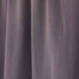 charcoal gray crinkle chiffon