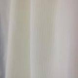 swan white crinkle chiffon