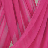 Close-up product shot of Rose Wave that shows the pink color and drape of fabric. 