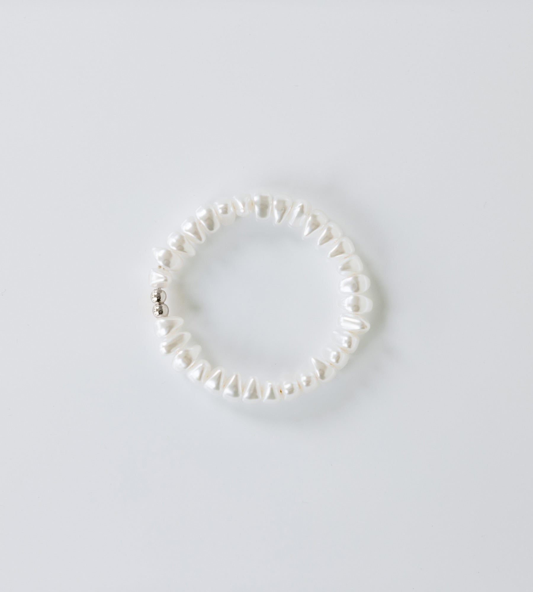 Natural Pearl Hoop