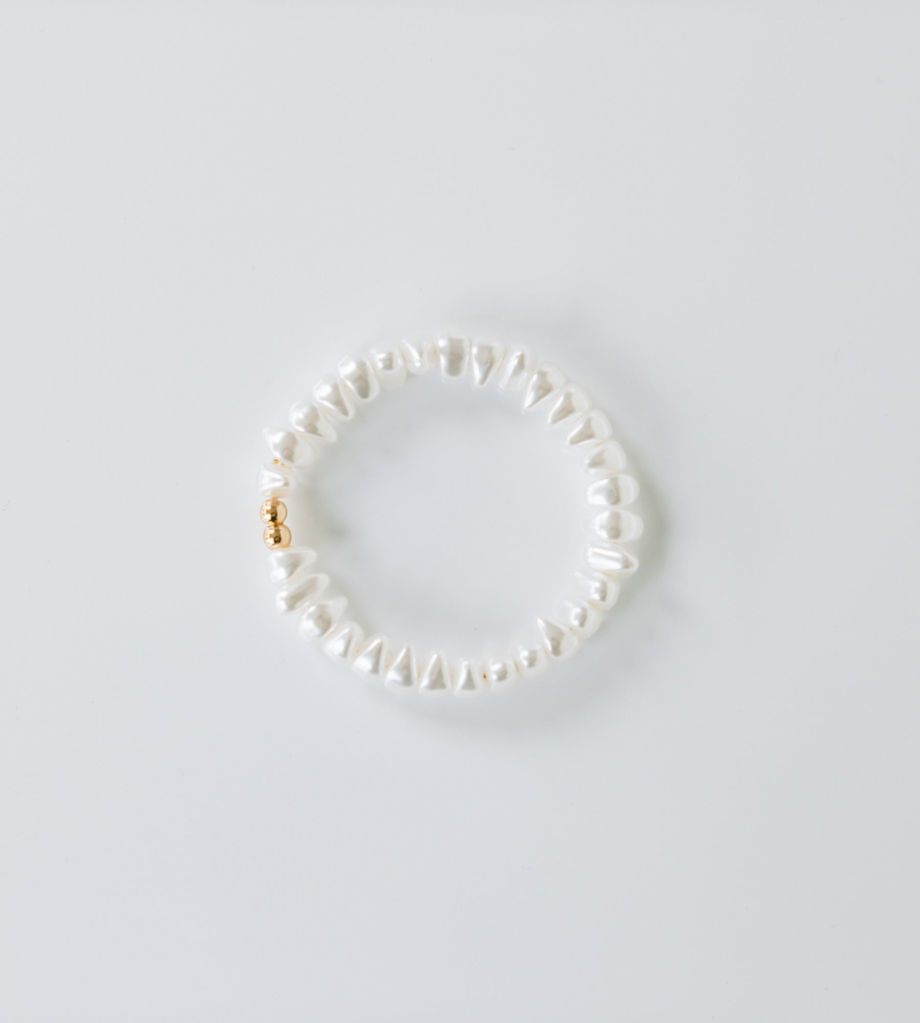 Natural Pearl Hoop