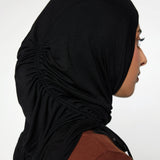 Jet Black Ruching Lite
