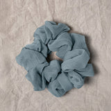 100% up-cycled crinkle chiffon scrunchie