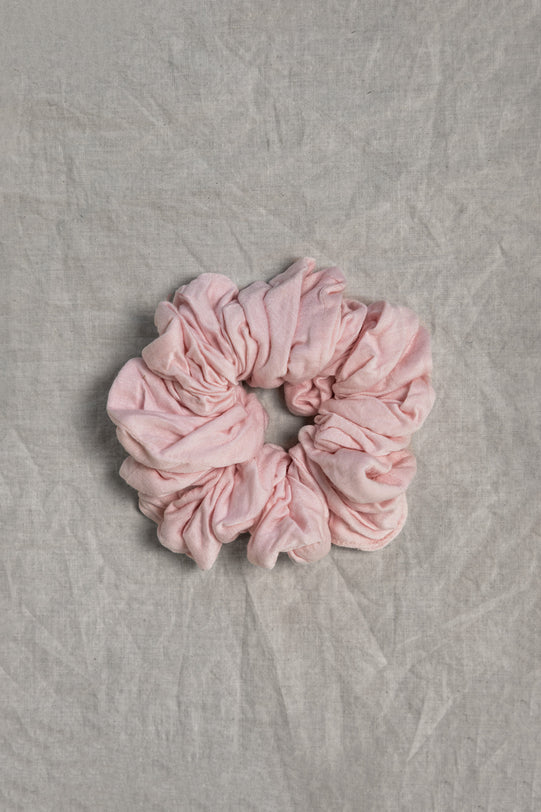 100% up-cycled jersey lite scrunchie