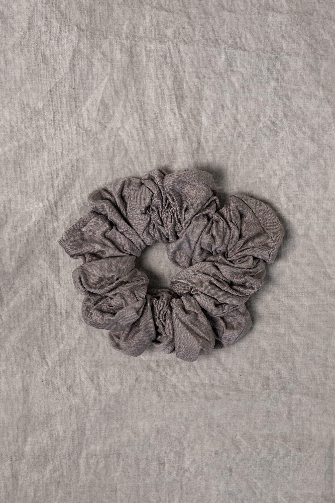 100% up-cycled jersey lite scrunchie