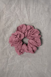 100% up-cycled jersey lite scrunchie