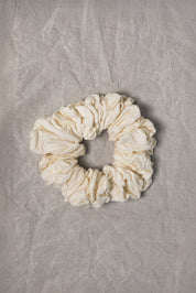 100% up-cycled jersey lite scrunchie