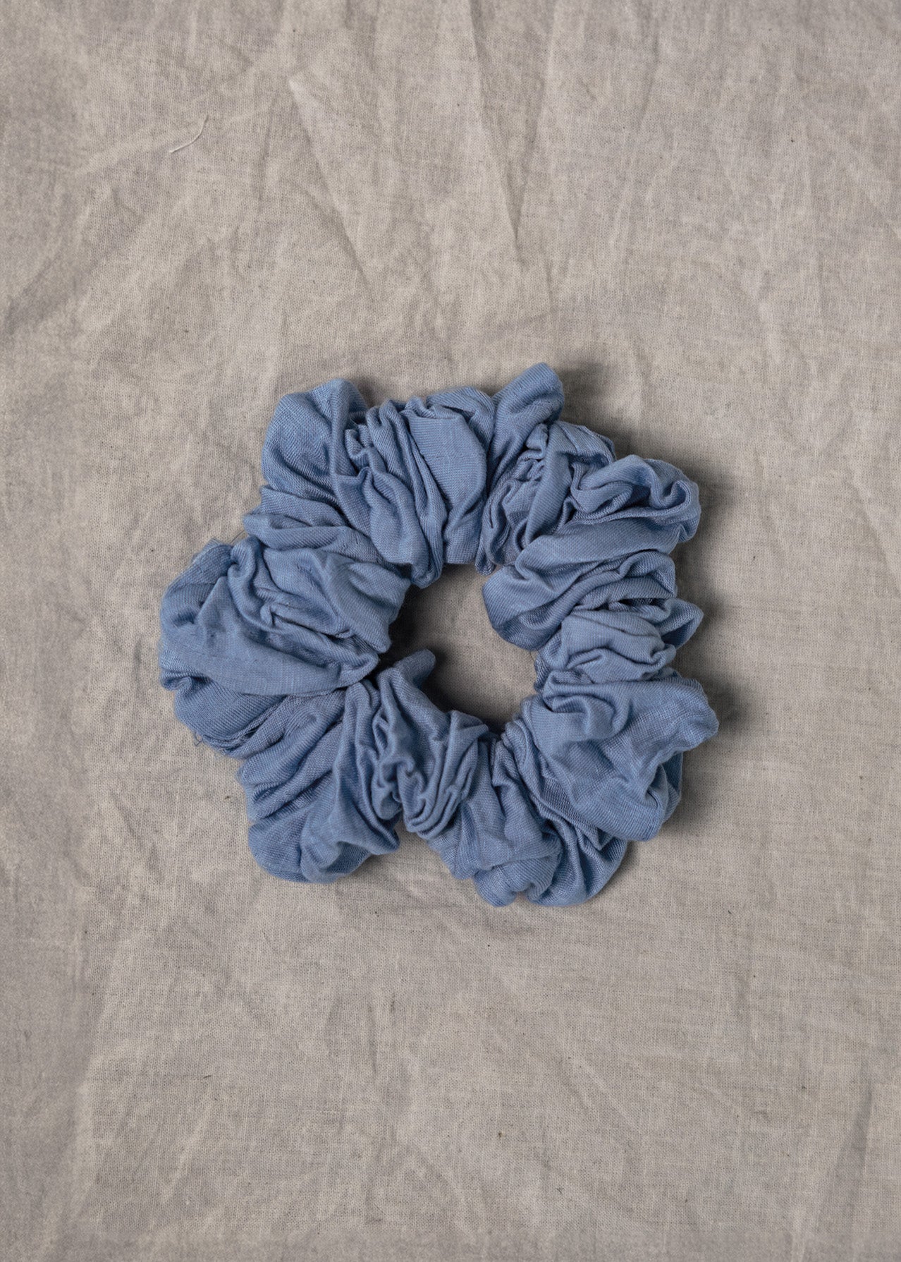 100% up-cycled jersey lite scrunchie