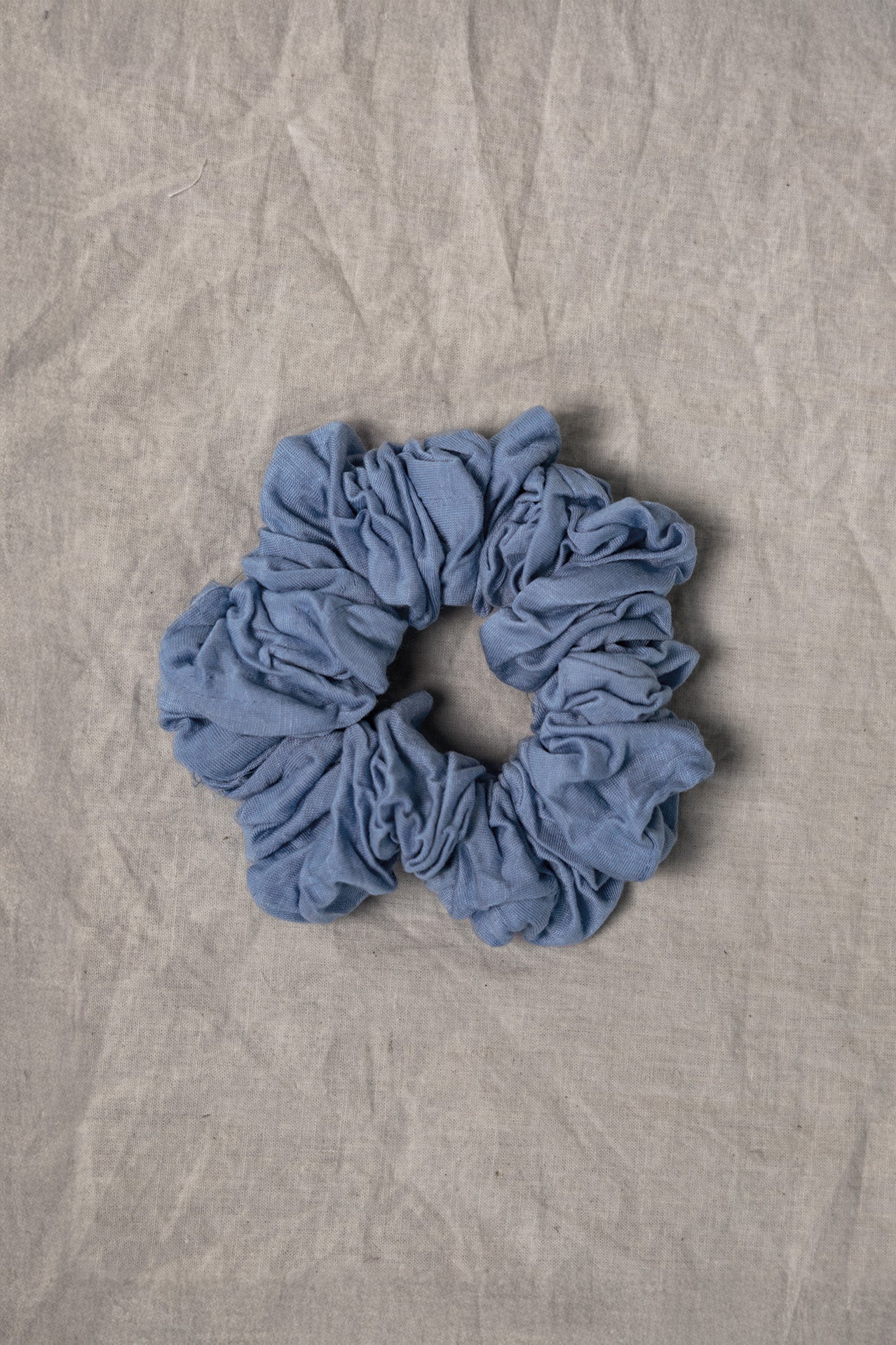 100% up-cycled jersey lite scrunchie