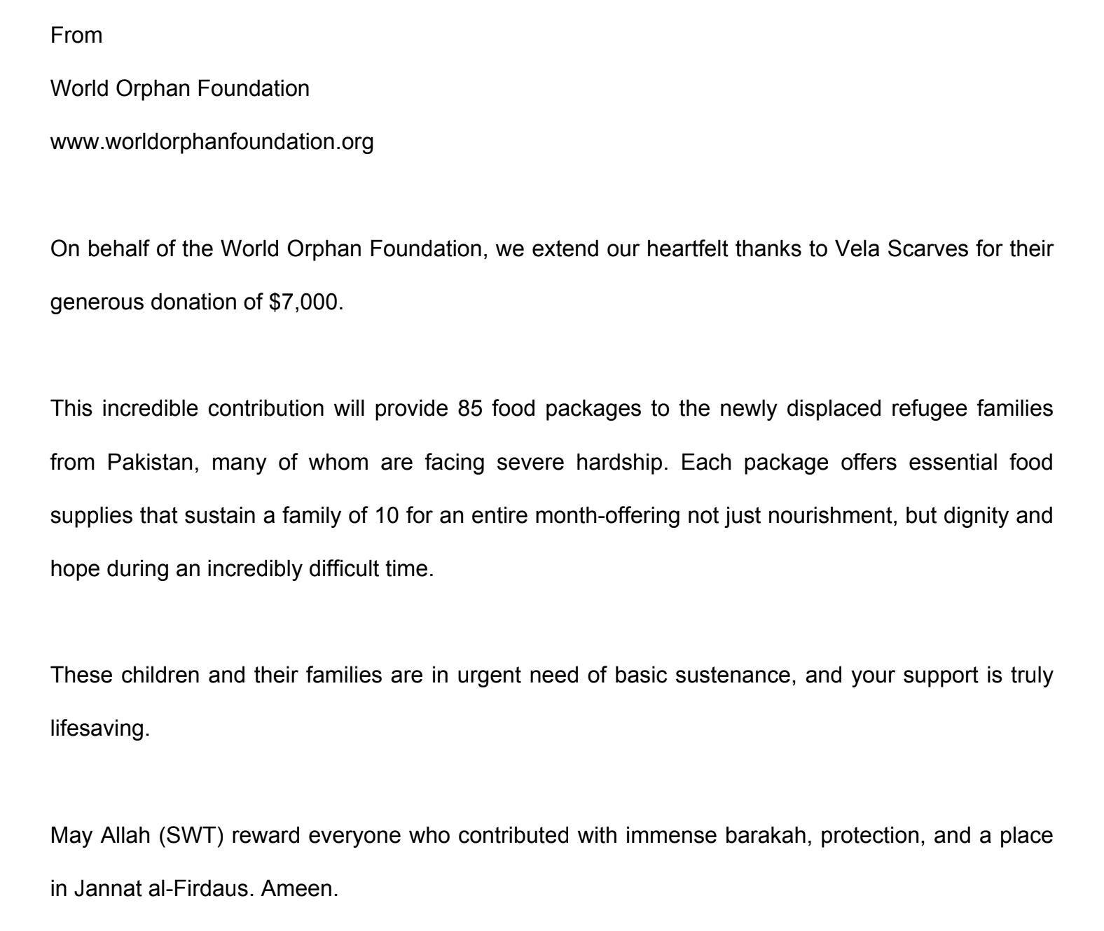 Solidarity Receipt Image