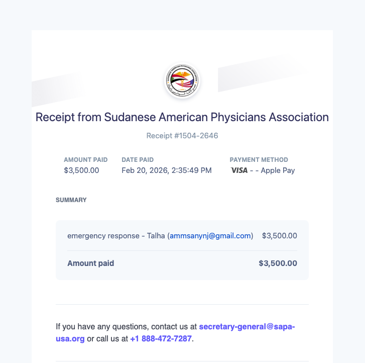 Solidarity Receipt Image