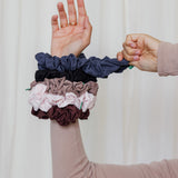 100% Up-Cycled Jersey Lite Scrunchie