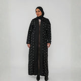 Polka Dot Reversible Abaya