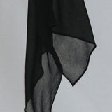 SAMPLE - Black Onyx Silk Chiffon