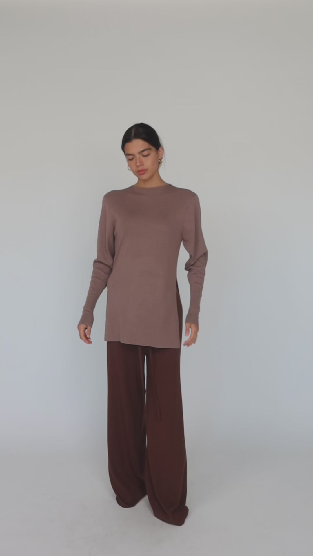 Side Slit Top Truffle - Image 10
