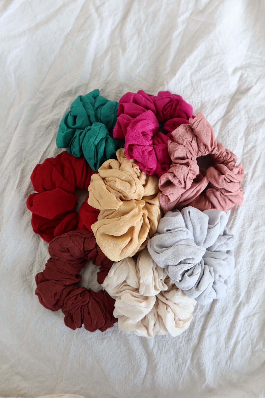 silk scrunchie