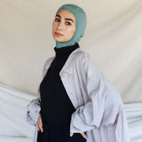 ivy green contour hijab