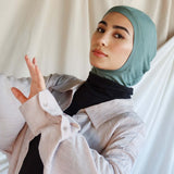 ivy green contour hijab