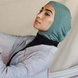 ivy green contour hijab