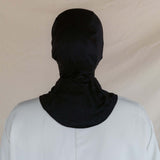 black contour hijab