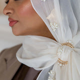 pearl floral - ivory