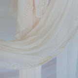 pearl floral - ivory