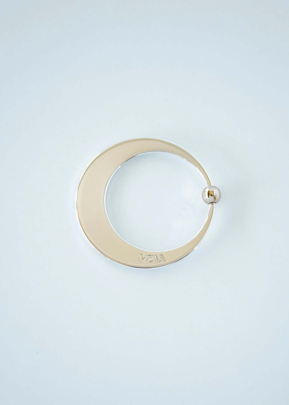 crescent moon hoop