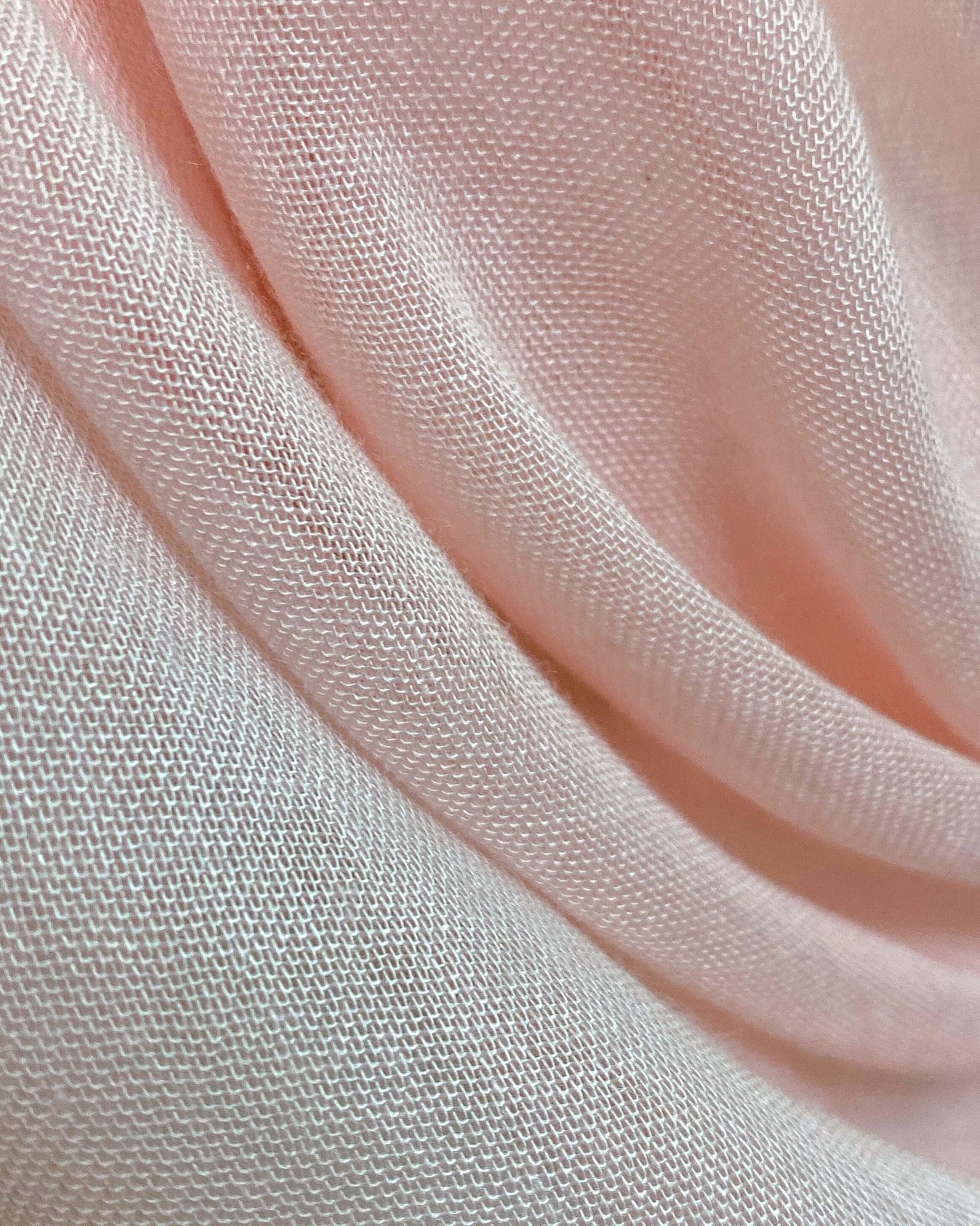 Experience the Serenity of Vela's Barely Pink Modal Hijabs