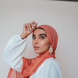 burnt coral modal