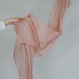 pink quartz silk chiffon